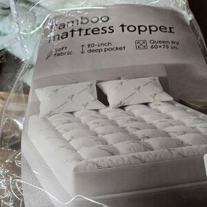 Threshold Bamboo Mattress Topper Rv Queen